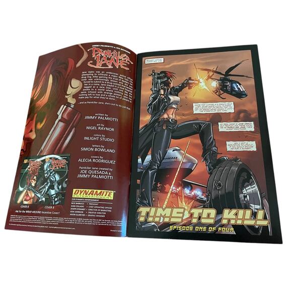 Dynamite Painkiller Jane #4 & 5 Jimmy Palmiotti & Joe Quesada - Picture 7 of 12